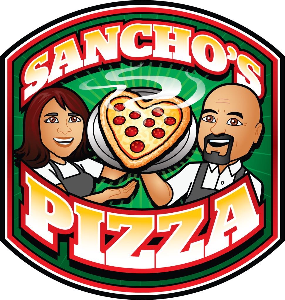 Sancho's Pizza Logo